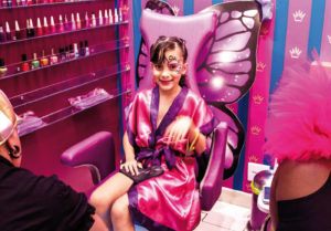 Spa Party com cadeira Petit Butterfly
